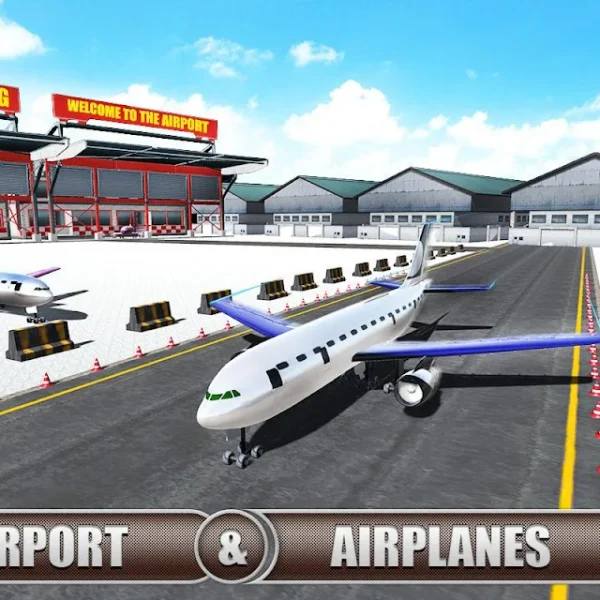 Airplane Parking Sim 3D