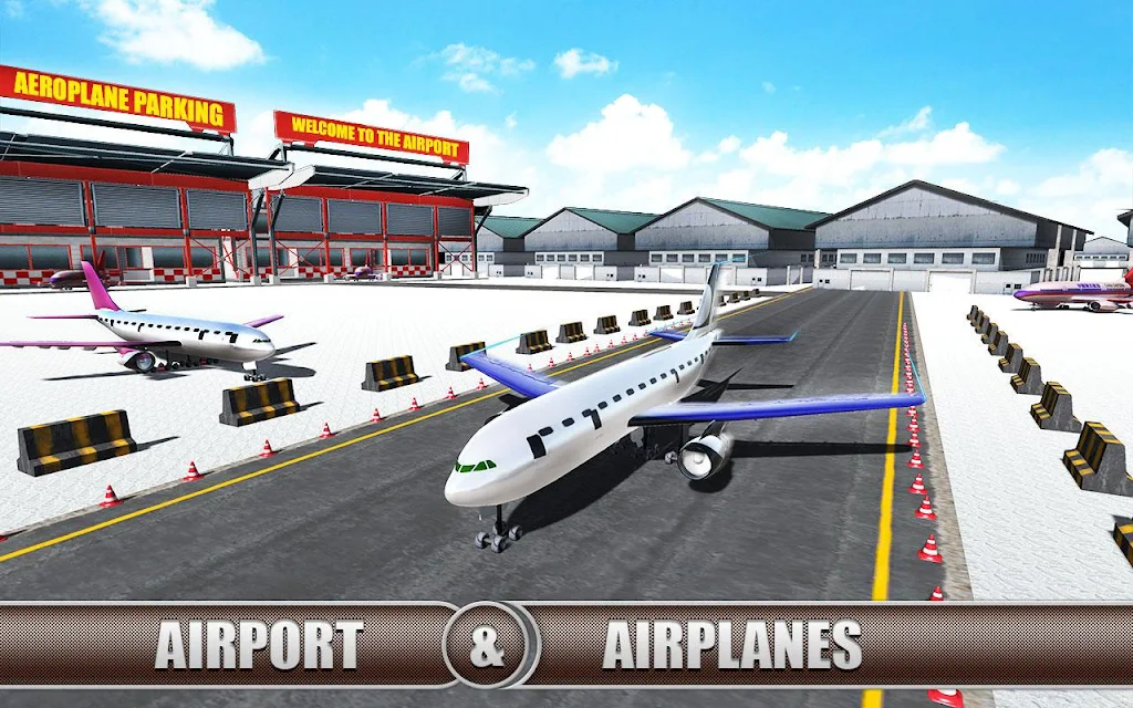 Airplane Parking Sim 3D