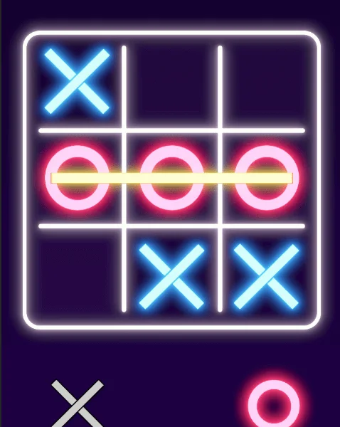 Tic Tac Toe Glow Game